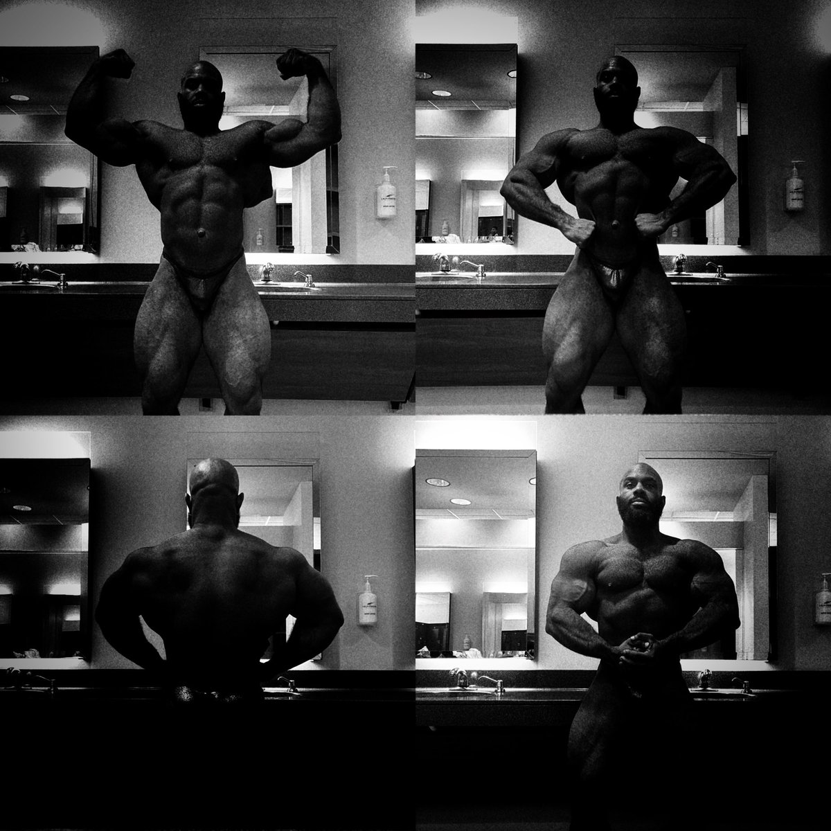 KJoshua21's tweet photo. #CreatingYourMasterpiece
#TheArtOfPosing
#TheArtOfBodybuilding
#WhateverItTakes
#CompeteToWin
#BornToWin 👑🏆🩸
#bodybykj #Miami #SouthBeach #Bodybuilding #IFBB #Muscle #Aesthetic #Shredded #Fitness #FitFam #Fitspo #Inspiration #Beard #Abs #Arms #Biceps #BlackMen #Swole https://t.co/HJFU4XfpiC
