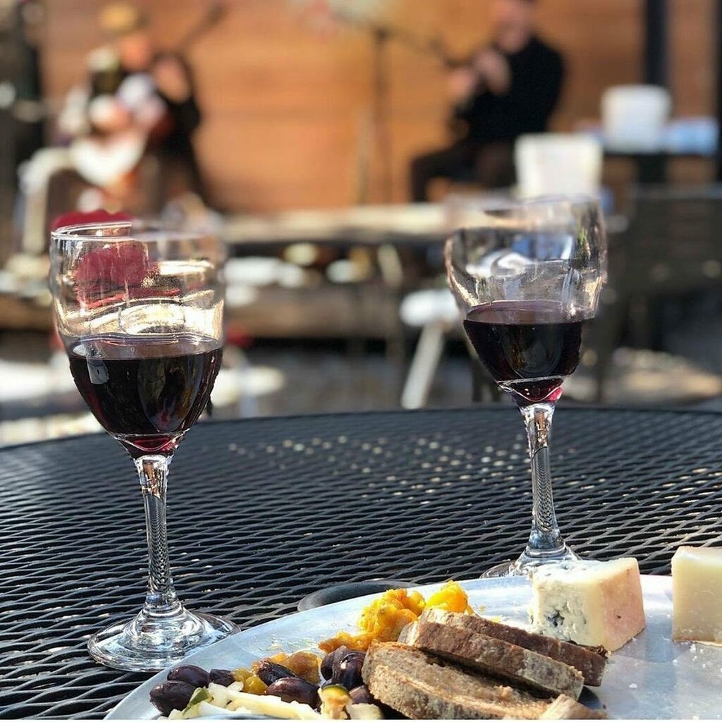 The Bacchanal way of life🍷🧀 🎼 
#bacchanalwine #cheeseplate #livemusic instagr.am/p/CQmF_2pHnqU/