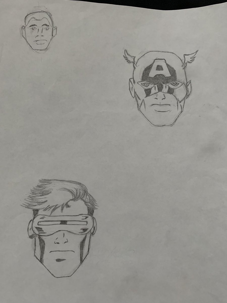 scouttrooper23's tweet photo. Organizing stuff at hm found these. Loved HS Art (last two pics)&amp; just sketching not for a grade. I find peace &amp; calm when creating. Whether it’s music, art, building, etc. https://t.co/K7RL03IGyv