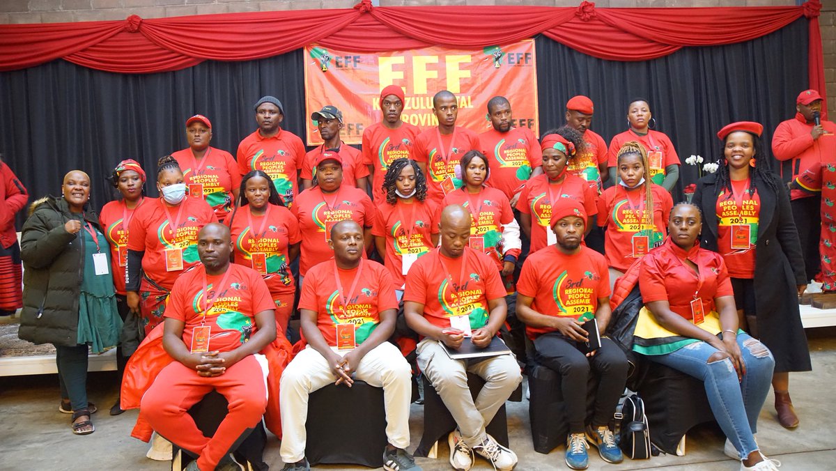 Congratulations to the newly elected RCT of EThekwini @Ethekwini_EFF @EFFSouthAfrica #EFFRPAS