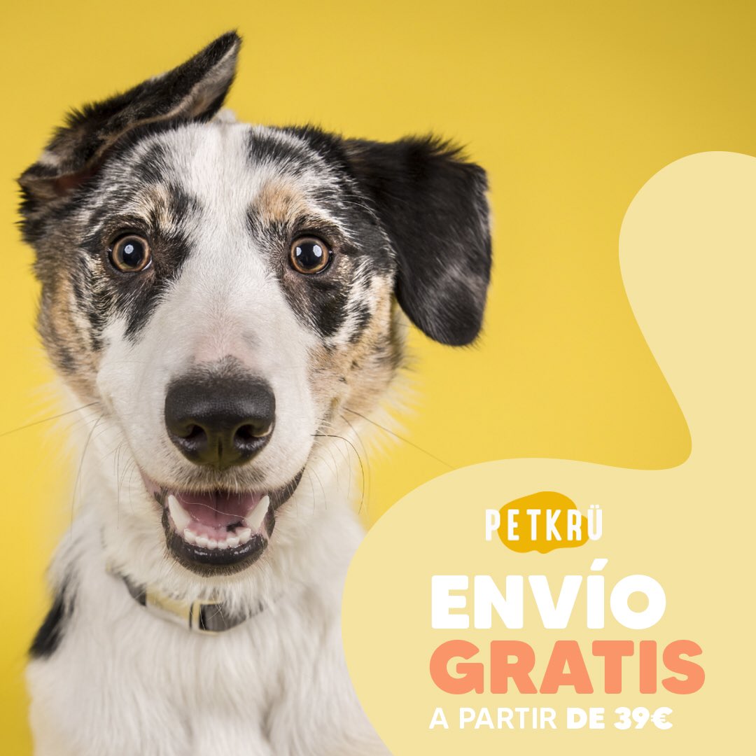 ¡Somos la tienda que las mascotas aman 💙! Y que tú también amarás después del primer pedido

🚚 Entregas el mismo día en Madrid y en 24/48h para el resto de la Península
💝 Regalos en todas las #PetkrüBox📦 
🎉 Ofertas, descuentos y premios
😁 +250 clientes 100% satisfechos