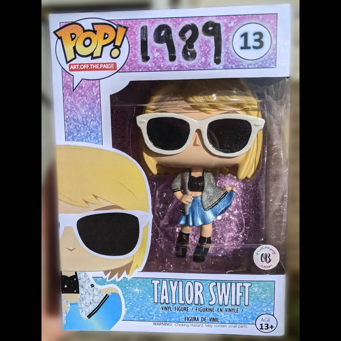 art.off.the.paige / Olivia on X: Taylor Swift 1989 Custom Funko Pop - Blue  skirt edition!! 💙💜 #taylor #swift #taylorswift #swiftie #swifties  #taylornation #lover #reputation #art #artist #custom #customfunkopop #funko  #funkopop #purple #fearless #