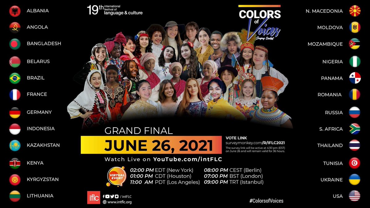 iflcsa's tweet photo. #ColorsOfVoices don’t miss @intFLC grand final on https://t.co/9xVZLwHOno @TheSAMAs @YvonneChakaX2 @LalaTuku @sellohatang @greghomann @Musicology_sa @PrettyYende https://t.co/Y28Mdsx1wP