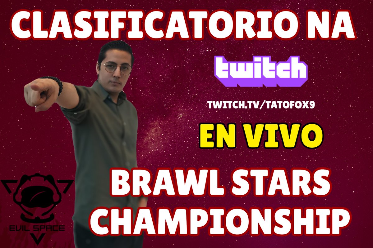 EN VIVO
ya estamos en directo especteando los clasificatorios para las finales mensuales del BrawlStars Championship.
acompañenme una vez más para ver que equipos clasifican este mes  
<a href="/Brawl_esports/">Brawl Stars Esports</a> <a href="/EvilSpace4/">en proceso</a> <a href="/SupremeH_GG/">Supreme Hispanic 🏆</a>