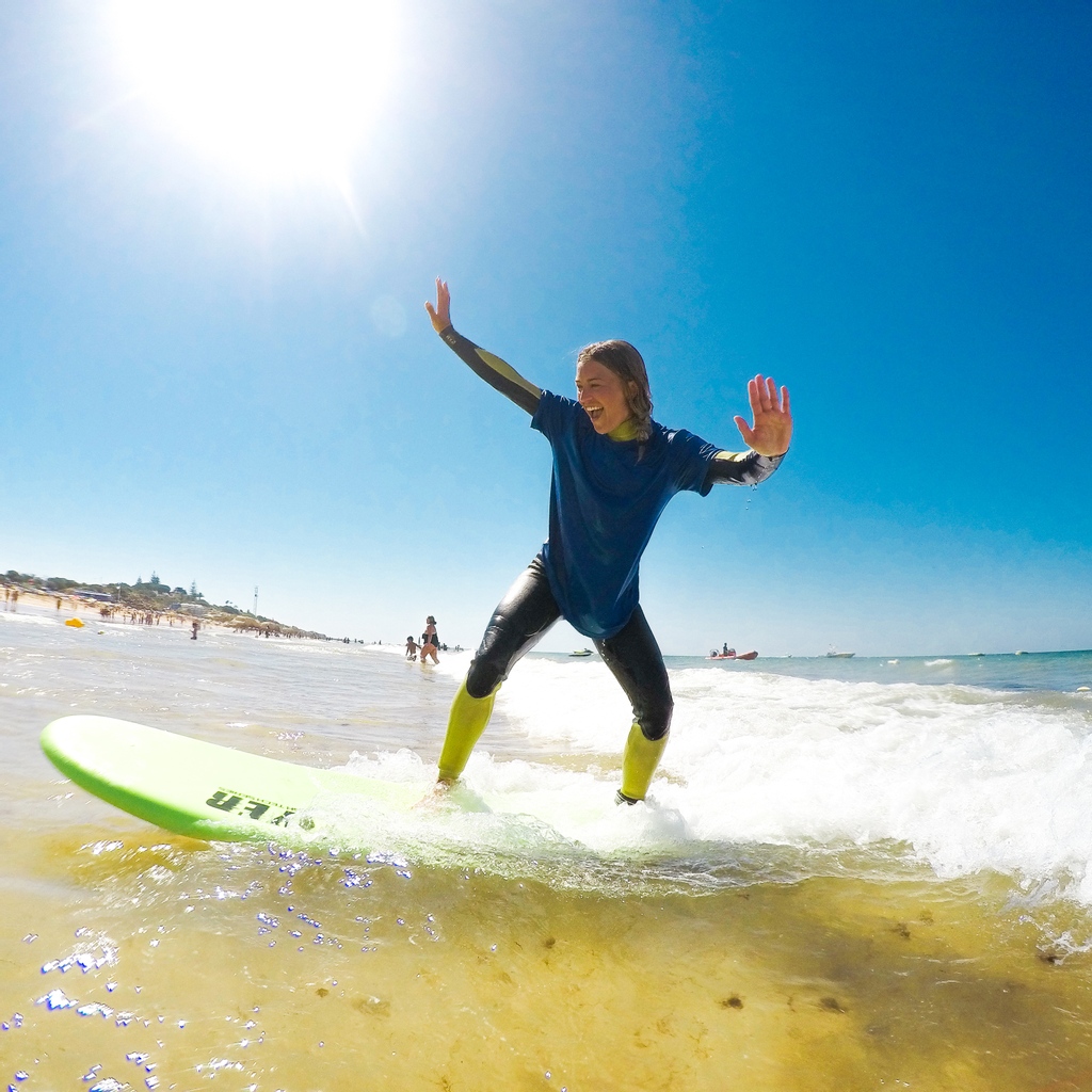 Yes! 🙌 You did it! 🏄 📲 Book now #supa #supalbufeira #seaadventures #surf #surfschool #surfvibes #waves #watersports #ocean #algarve