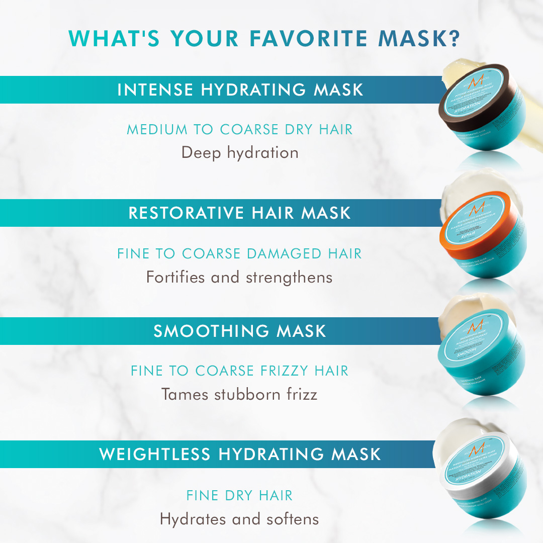 Because one-size-fits-all doesn’t work for haircare. 💙 We formulated each of our four nourishing hair masks with specific hair types and concerns in mind so that you can find one that’s just right for you.