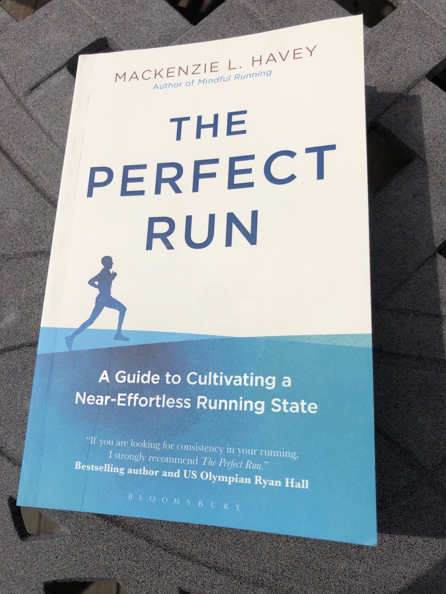 drkastout's tweet photo. Summer reading. An accidental find! So many lessons here for runners and leaders. This is the 21st century equivalent of George Sheehan’s “On Running and Being.” 1/3 ⁦⁦@mackenziehavey⁩ https://t.co/bt9X7OD0g2