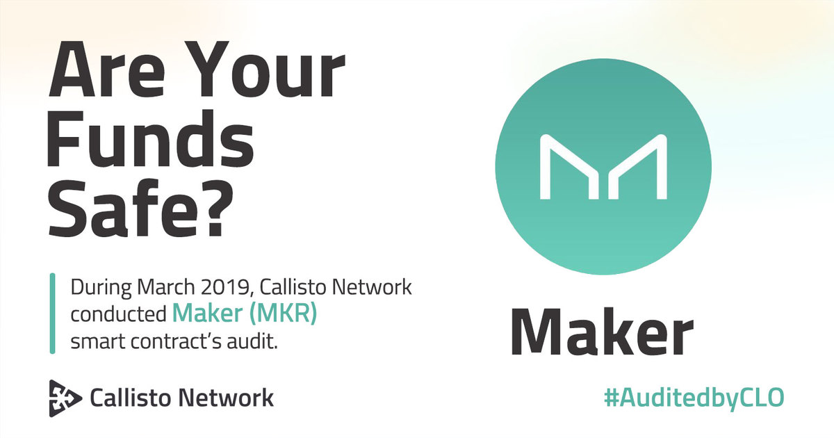 FushumaChain's tweet photo. The #MakerDAO token audit conducted by our Security Department has been approved and added to Etherscan ✅

$MKR token on #Etherscan:
📌https://t.co/KKohKJnrdl

@MakerDAO #SmartContract #AuditedByCLO $CLO https://t.co/bmArxKw6Yk