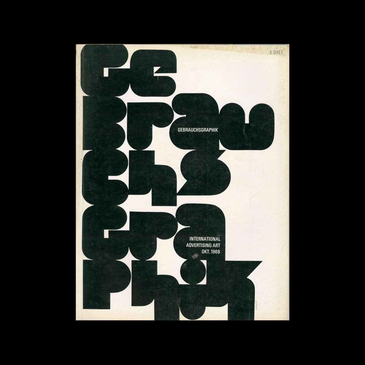 DesignReviewed's tweet photo. Gebrauchsgraphik, 10, 1968
Format: Magazine
Year: 1968
Client/Publisher: Bruckmann Verlag
Size: 230mm x 297mm
https://t.co/c6TenNXmgb
#typeonly #typography https://t.co/91xEHUUIEY