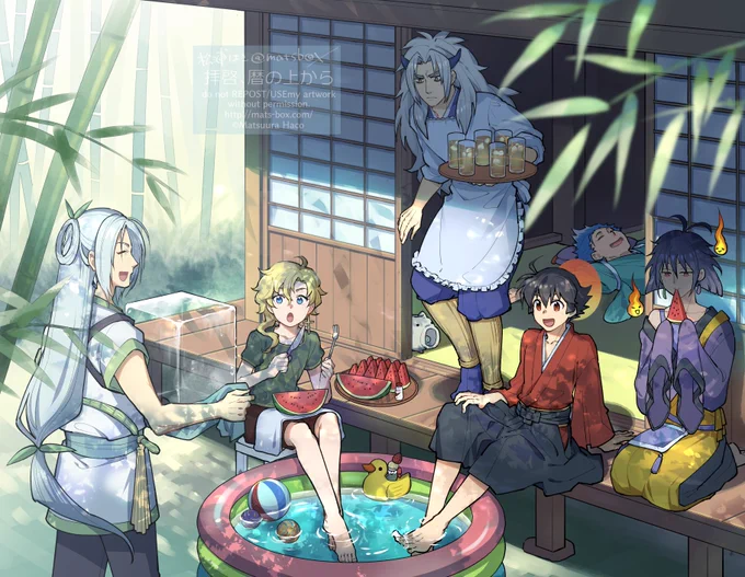 #引用RTで絵をあげて5人指名してバトンでお気に入りの絵を載せる 
柚木さんからバトンいただきました!時間かけたやつとか妙に気に入ってるやつとか!

▶︎バトンお受け渡し先🏃‍♀️(もちろんスルーOKです〜!)
@ezokanzo @Heliora_su @Kojiro337 @Ramiru_00 @sore_ikkyou https://t.co/MSR9JunAII 