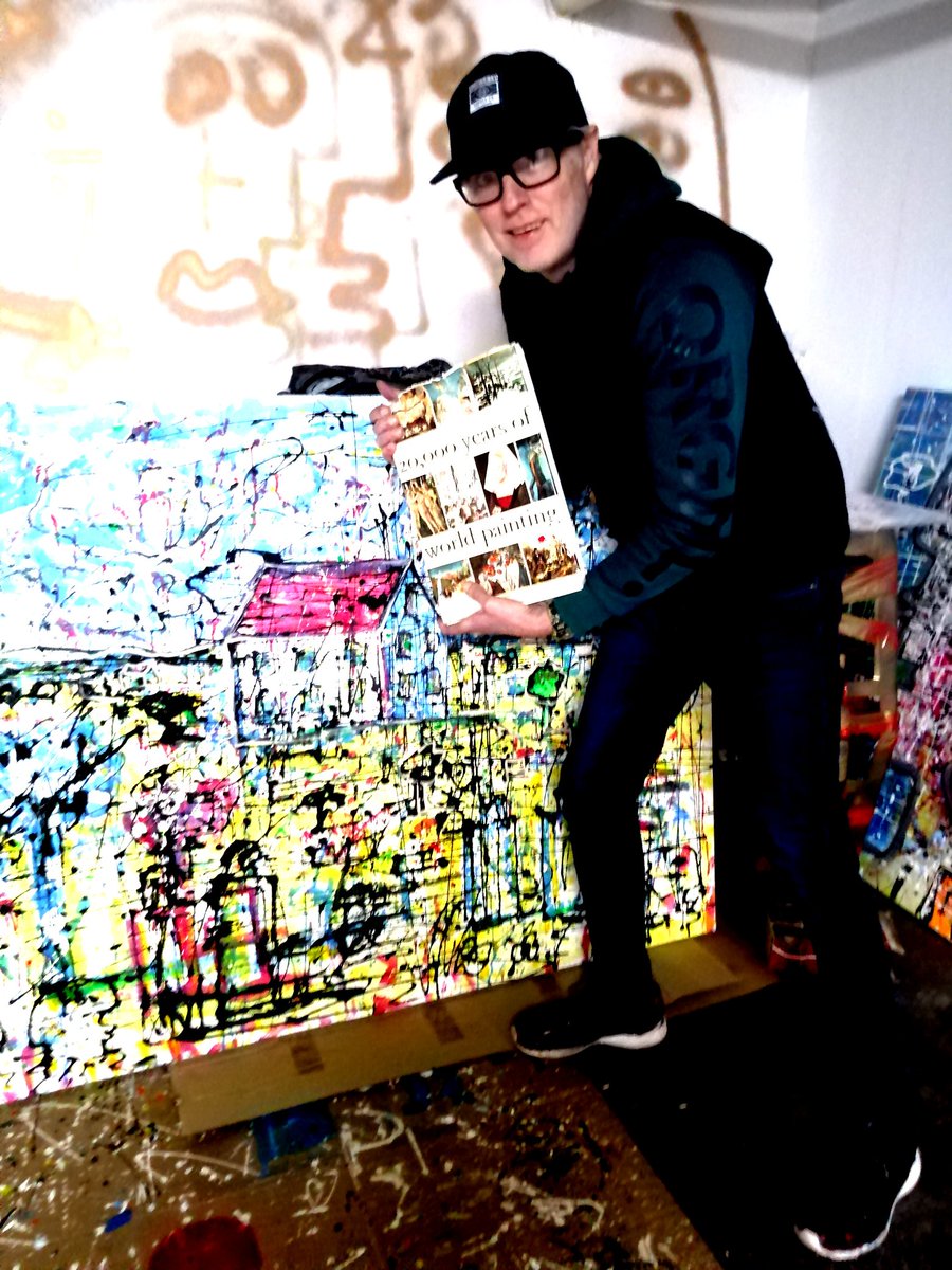 conradbo's tweet photo. The Hybrid Pointillism Art Movement by Conrad Bo Superblur and Vincent Mbeje Superblur #vincentmbeje #conradbo #hybridpointillism #livingartistsemporium https://t.co/3pYKNQ8Ivv