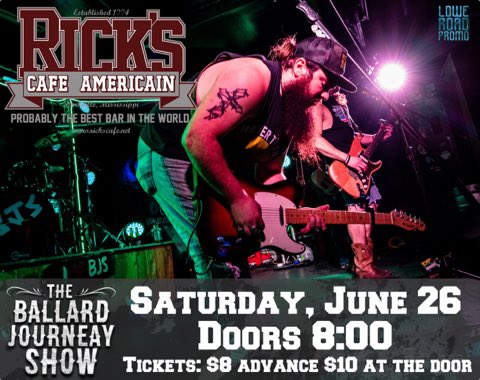 Come watch the game with us at 6pm then stay for The Ballard Journeay Show afterwards!