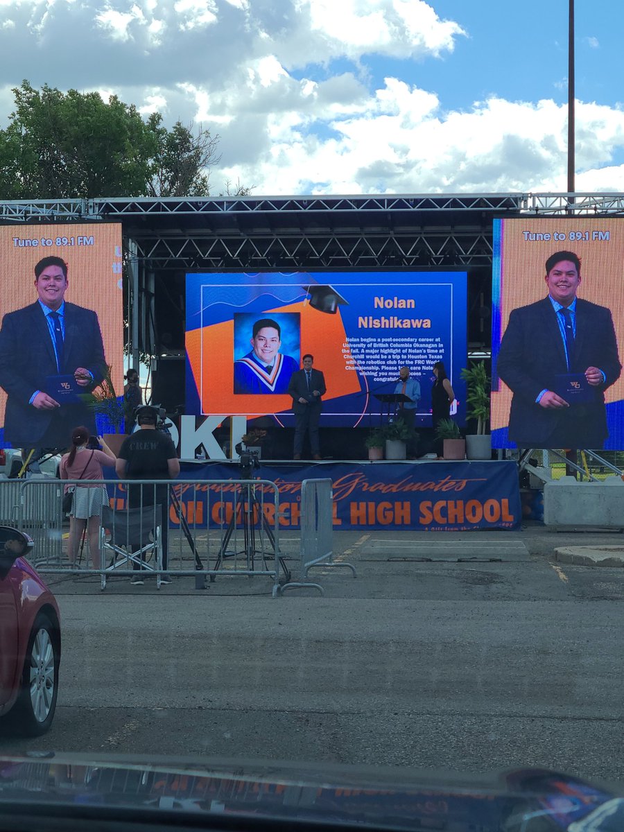 MelNish14's tweet photo. Congratulations to Mr. Churchill, 2021! His momma was Ms. Churchill, 1991, so we shall share a space on the wall at WCHS forever! My boy makes me so proud! #churchillpride #blueandorangeforever https://t.co/T6zhO7CVgF