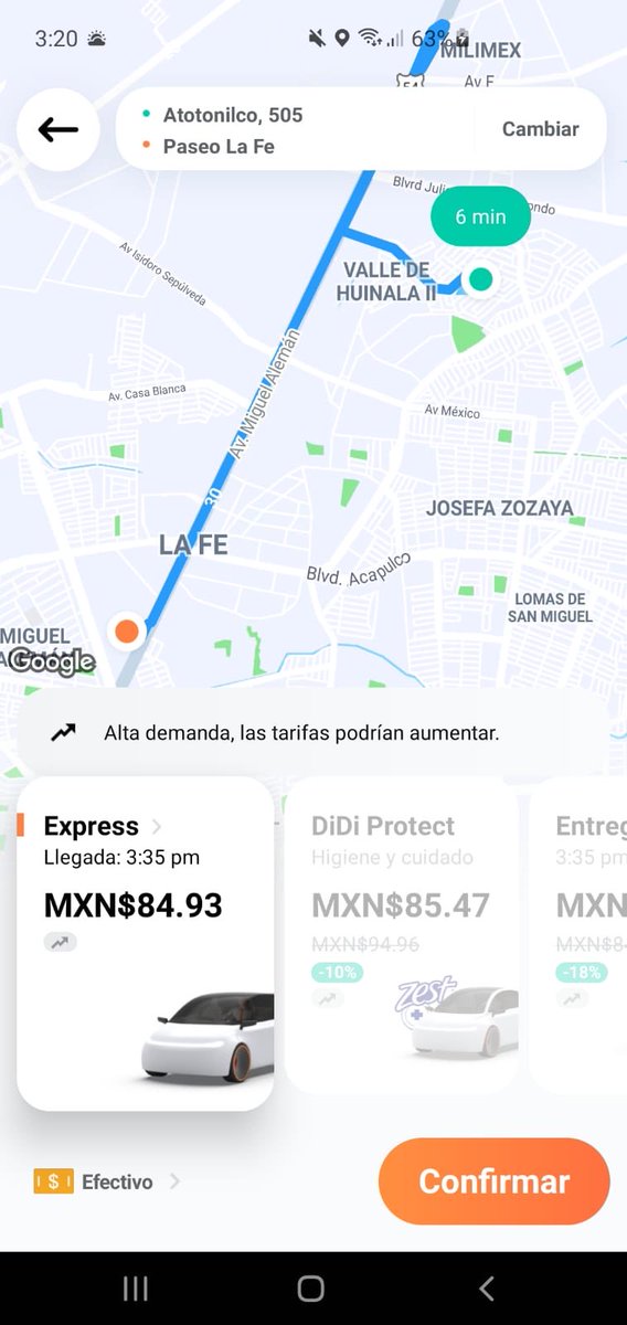 JuanFlash1999's tweet photo. Jajajajaj esto si ya es abuso ⁦@DiDi_Mexico⁩  🐷💵💸 https://t.co/ZVwldiABXM
