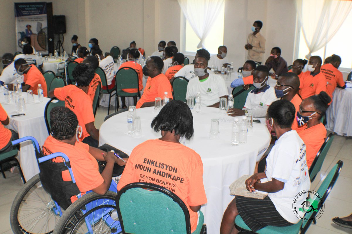 DesirSoinette's tweet photo. Ce forum sur l'emploi organisé dans le département du Nord ce samedi 26 juin dans le cadre du projet PIPHPPSE est un moyen pour que l'Etat haïtien par le biais du @BSEIPH vous invite à s'engager dans la lutte pour l'inclusion des personnes handicapées. 

[...] https://t.co/zLOFKJrCN4