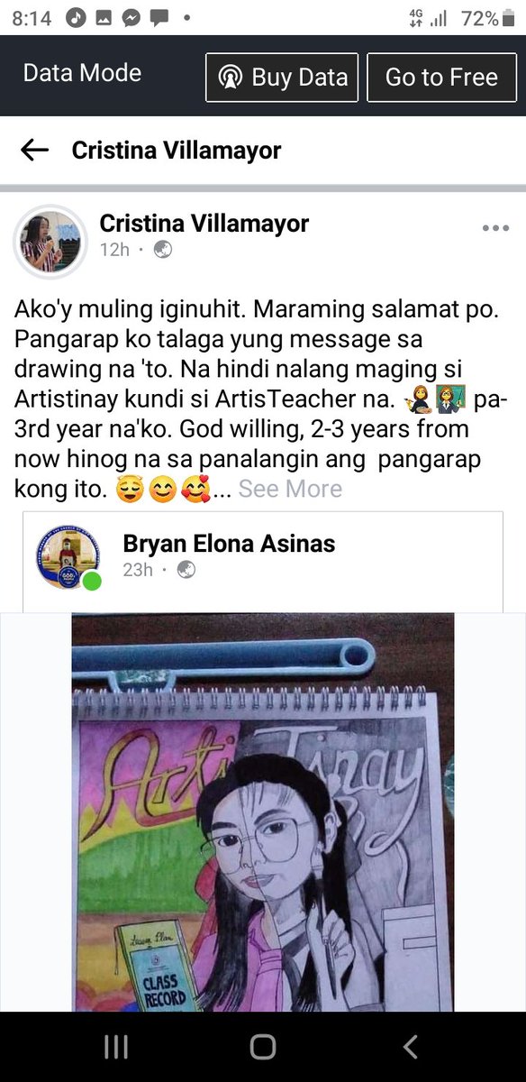 littletatay's tweet photo. Salamat po sa Dios gaya nito ay nagagawa ko kahit sa kabila ng pagod sa trabaho at puyat sa paggawa ng mga proyekto. Tuloy pa rin ang pagsasanay hanggang sa masanay na. May awa po ang Dios.🤗❤
#ThanksgivingWithMerryHeart🤗❤ https://t.co/2rJkUESlNI