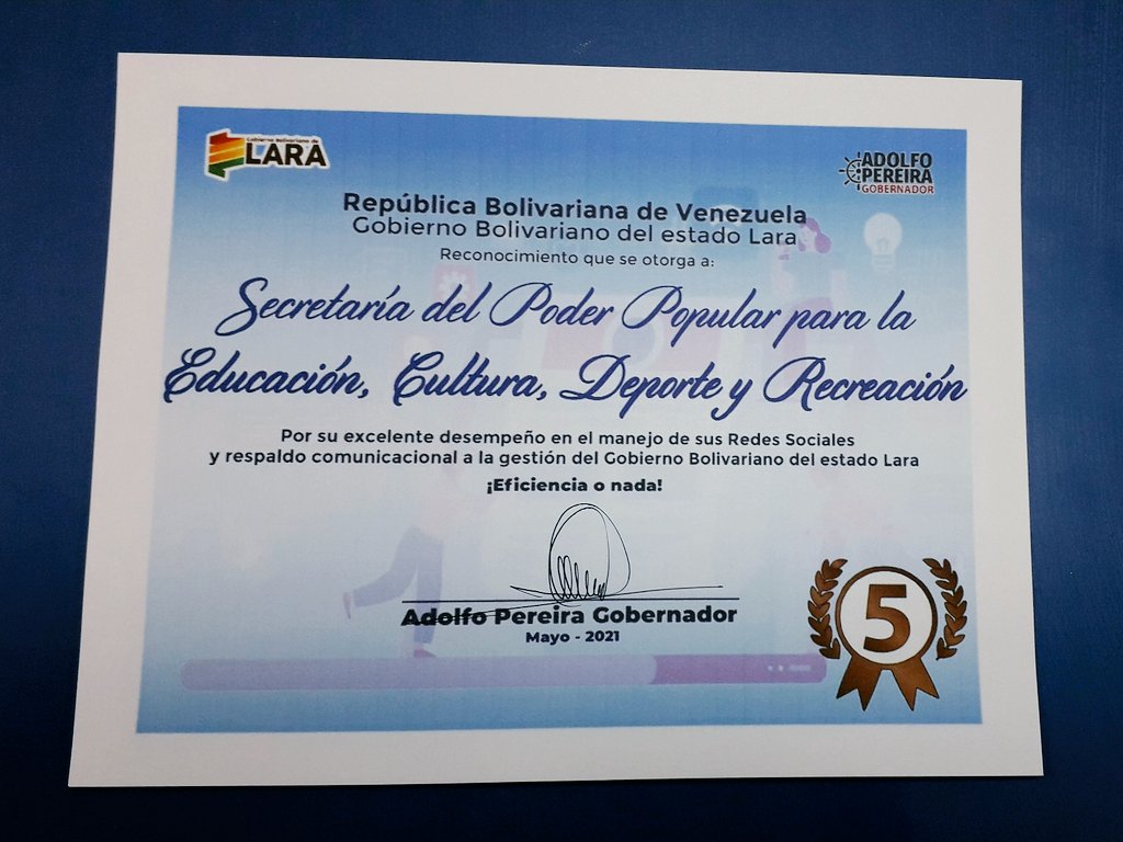 Educación Lara tweet media