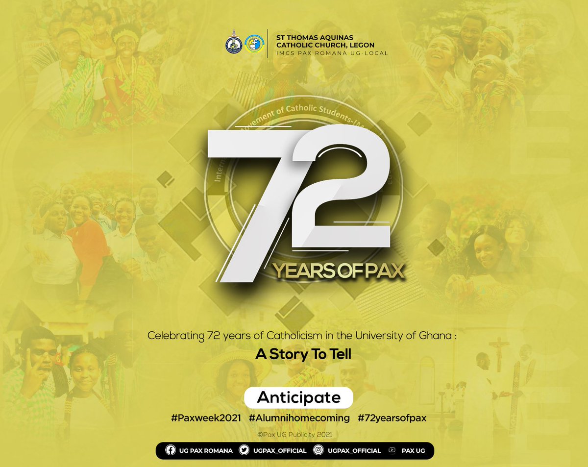 ugpax_official's tweet photo. It's our 72nd!🇺🇦
The Biggest Pax Anniversary and Alumni Homecoming yet!
Are you ready???
#PaxWeek21💙
#AlumniHomecoming💛
#PaxVobisPeaceWithYou🤍
#The72nd https://t.co/Vp8AWxcu0y