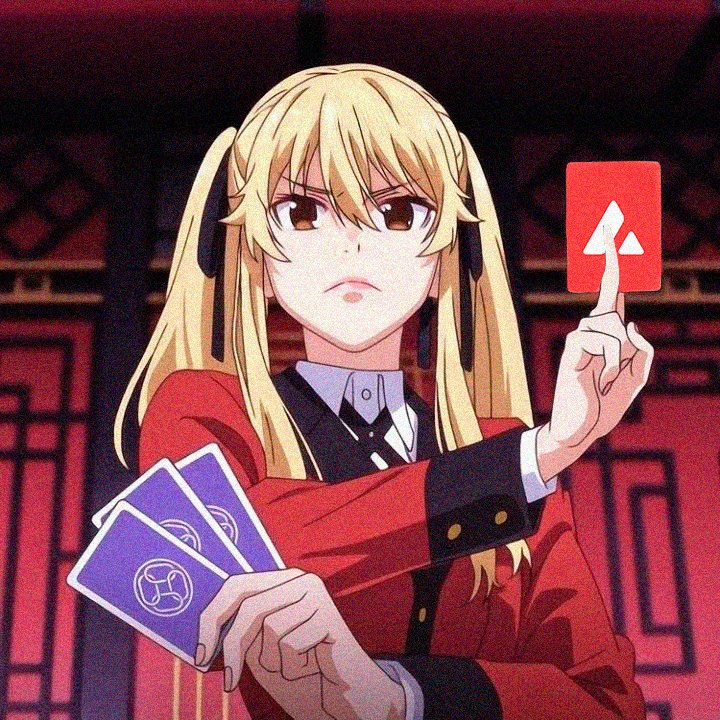 hodler_master's tweet photo. This is my letter up my sleeve for the next altseason. $AVAX https://t.co/hbertSg9DH