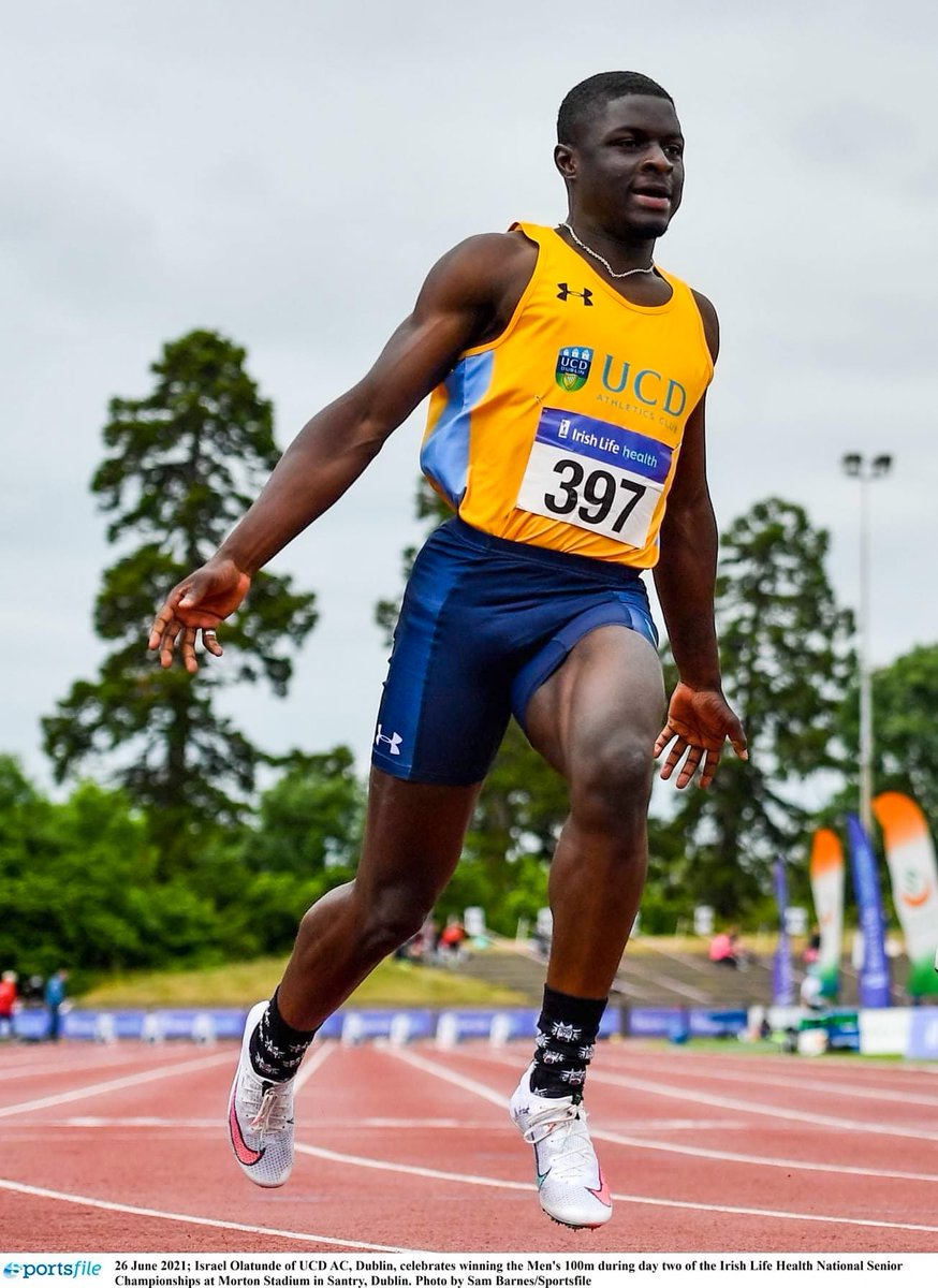 IsraelOlatunde5's tweet photo. 100m National Senior Champion 🇮🇪🥇 I thank God for bringing me to this point in my journey☝🏾Grateful for everyone involved in getting me here, especially my great coach @KilgallonDaniel😁 https://t.co/NFFF5roBIi