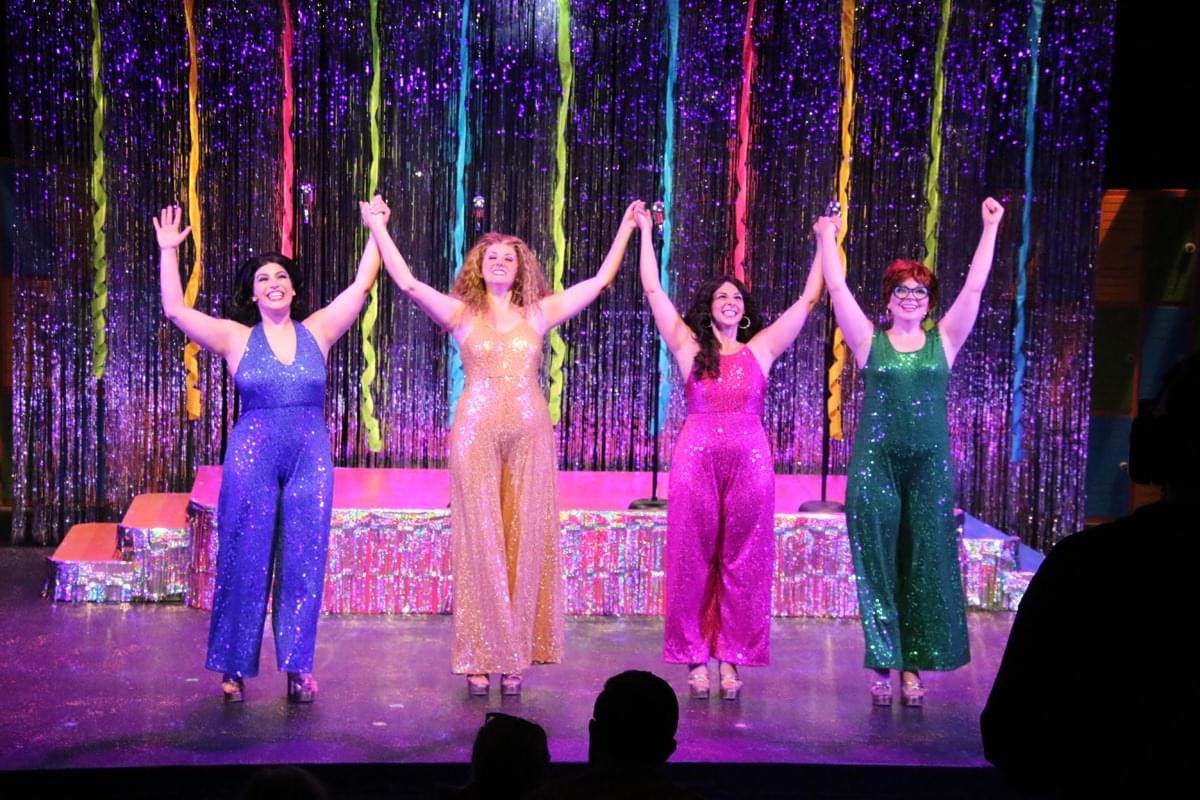 PSSTGA's tweet image. And...the 2021 season of Peach State Summer Theatre has come to a close with the final performance of The Marvelous Wonderettes: Dream On. 

And...planning for our 2022 season starts...now!

Photograph: the four Marvelous Wonderettes during their curtain call. 

#psstga #psstga21