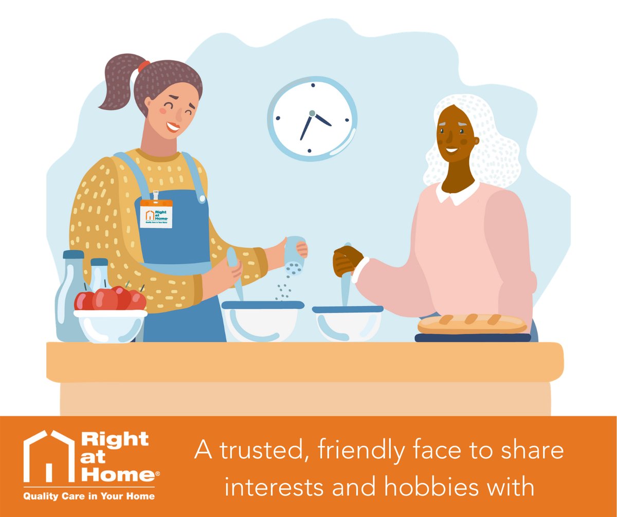 Social interaction can be an important factor in preventing isolation and loneliness. Having a friendly, trusted #companion to talk to can really put a smile on someone’s face. If you know someone who would benefit from our #companionship services, contact us.