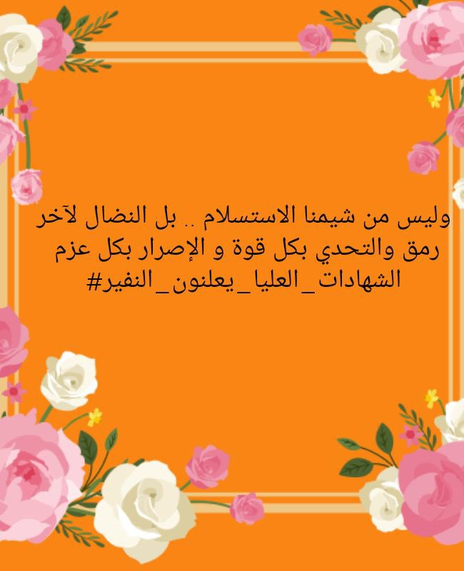 #الشهادات_العليا_يعلنون_النفير