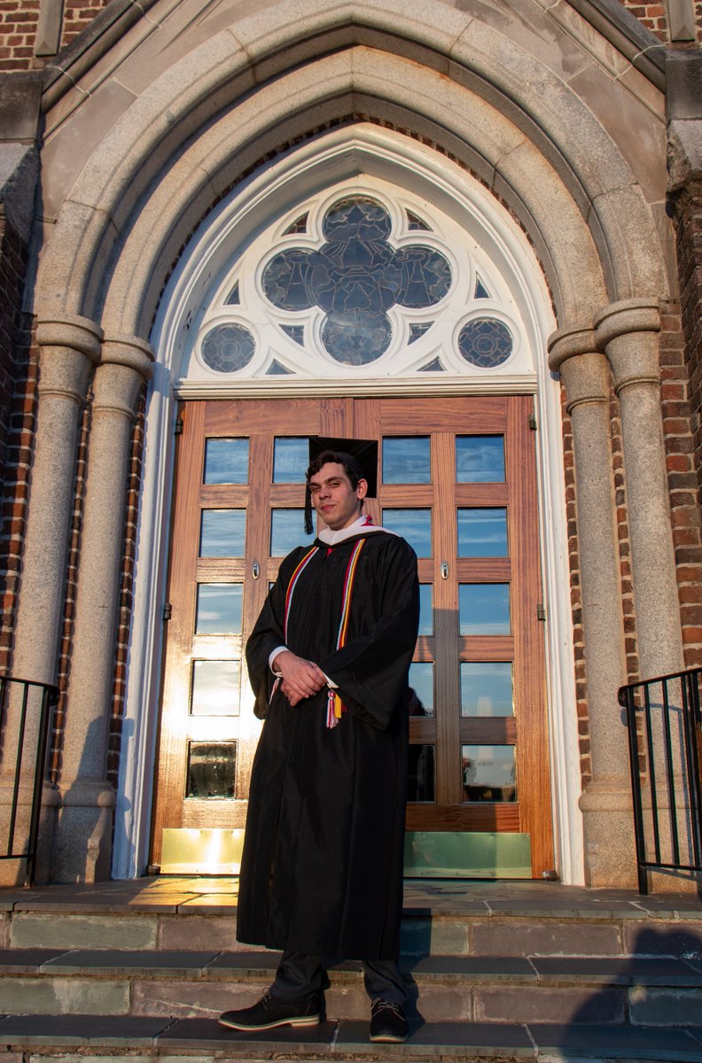 Speaking of special moments, college graduation definitely ranks up at the top for some people. Michael had the privilege of spending some time on the <a href="/BelmontAbbey/">Belmont Abbey College</a> campus last month with one of their recent grads!