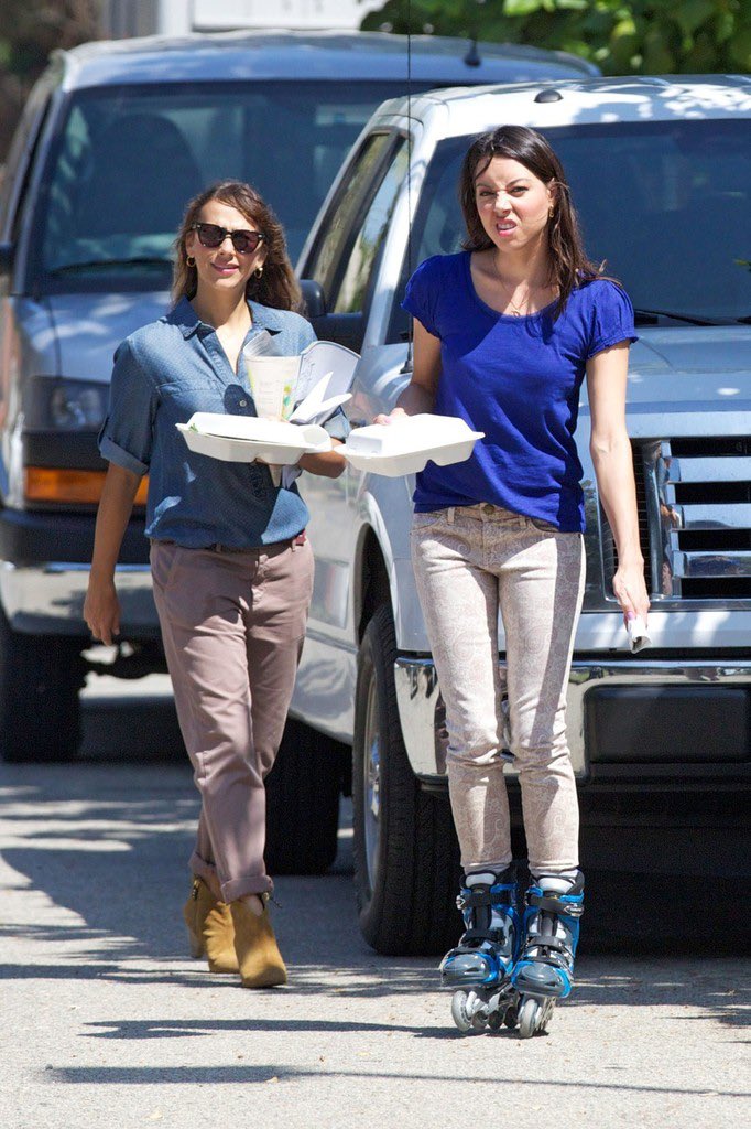 Happy birthday to aubrey plaza having the time of her life when she s went rollerblading 