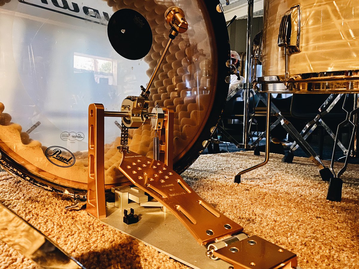 samueldrumming's tweet photo. City-wide celebrations, state fairs, block parties, and all my favorite venues are finally calling my name again. Put in some WORK in the practice studio this week. Happy to have my custom ALTUNE pedal by my side. https://t.co/9qEMozuSGv