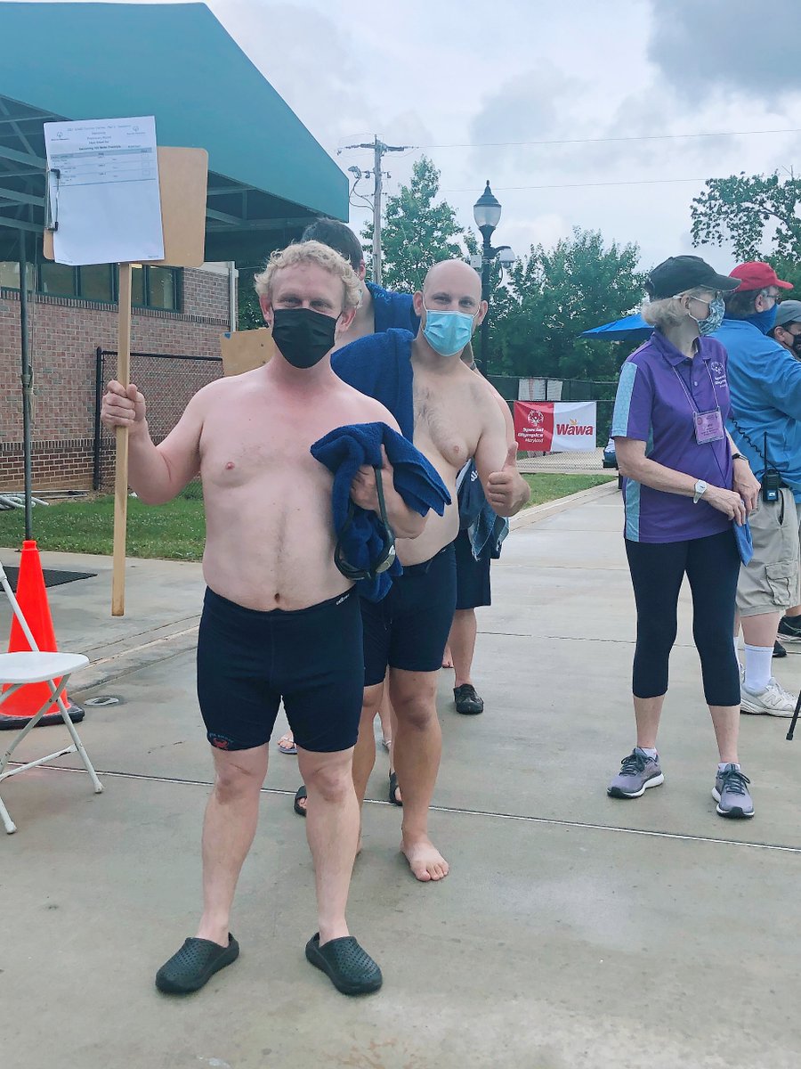 SpOlympicsMD's tweet photo. The athletes of SOMD returned to the pool today for the swimming portion of the #2021SummerGames! Thank you to our athletes, volunteers, staff, and parents who made today possible, we are so glad our athletes have #ReturnedToPlay and we can’t wait for more events like today! https://t.co/ExBiAZ66E3