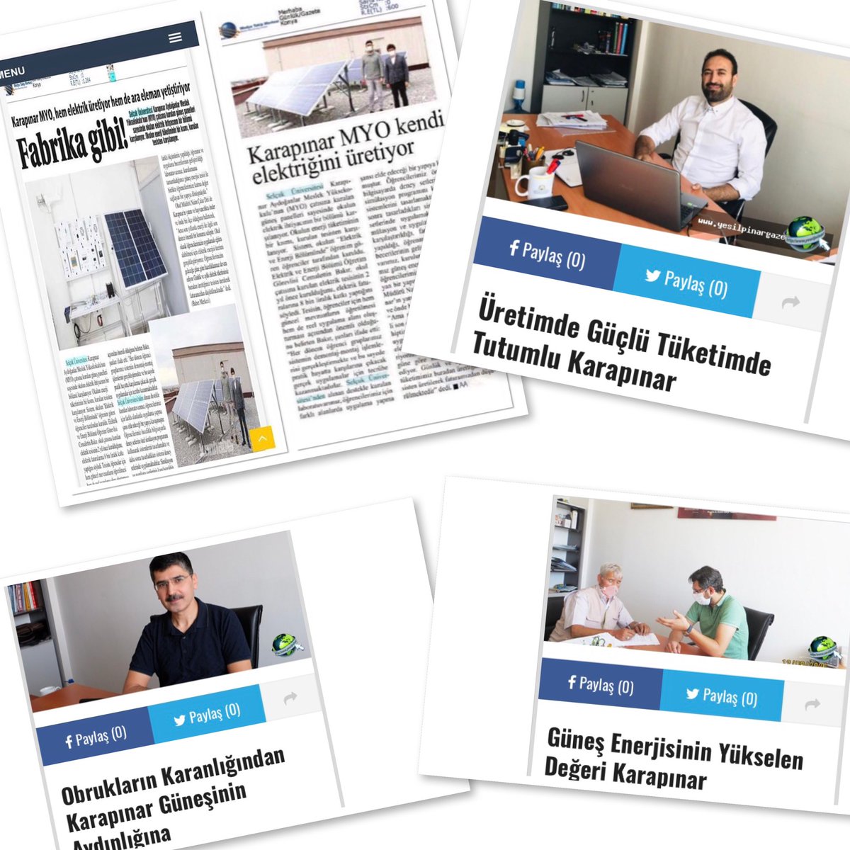 Elektrik ve Enerji Bölümü 
Alternatif Enerji Kaynakları Teknolojileri Programımız
Yeni Öğrencilerini Bekliyor!
#selçuküniversitesi #karapınarmyo #karapınar #yks2021 #yks