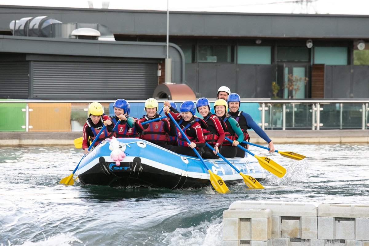 TrishMcCready's tweet image. Fantastic team day on Friday white water rafting  @LeeValleyPark a masterclass in teamwork and resilience, every time we got thrown out of the raft we got back in again #teamday #resilience #criticalcarenurses