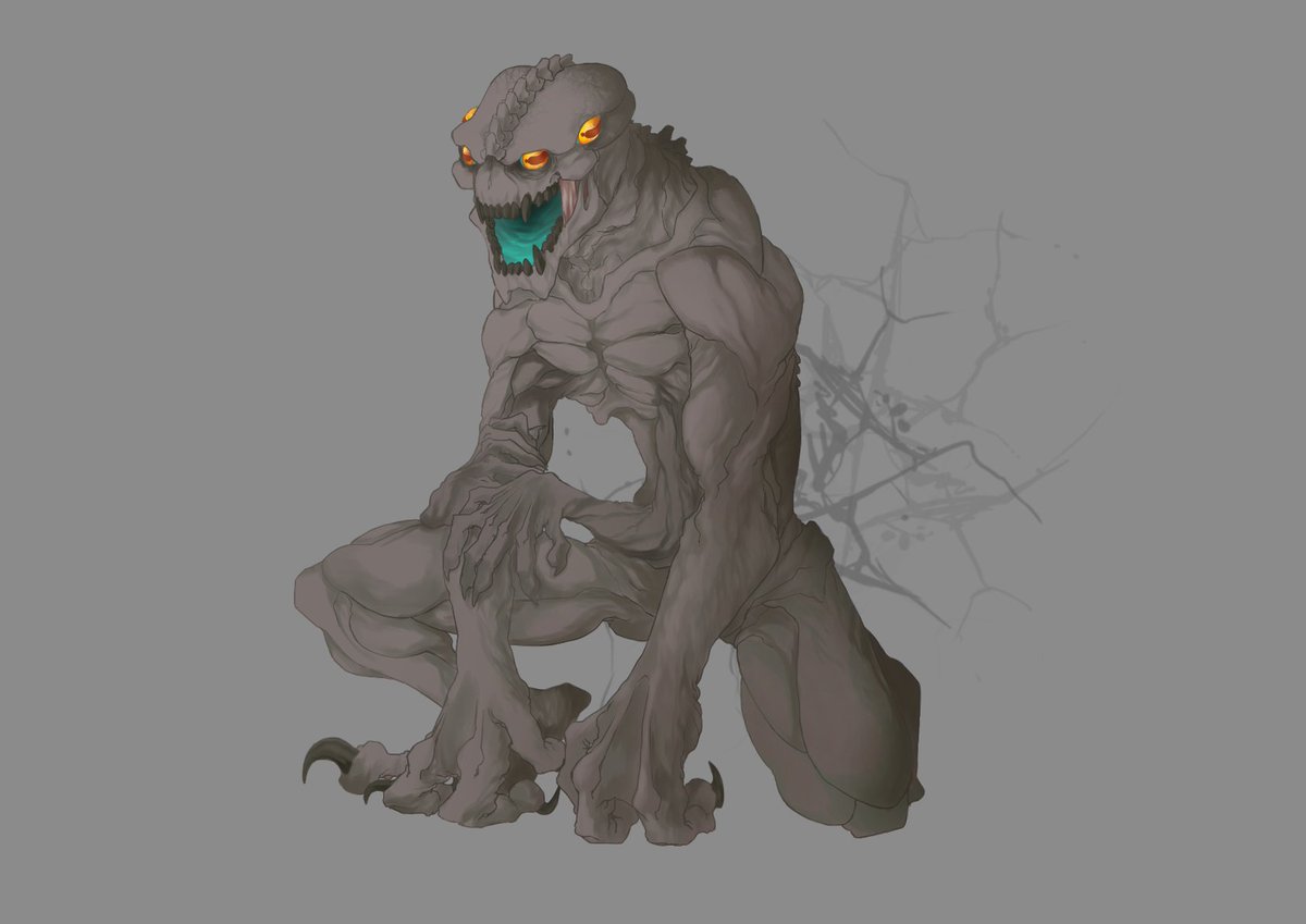 Siricar1's tweet photo. A little alien creature I was commissioned to design

#sciencefiction #horror #digitalart #commissionsopen https://t.co/IGy2UJERXW