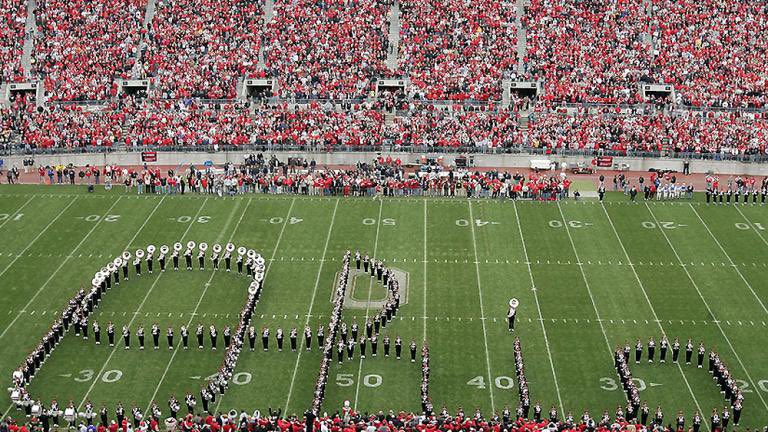 PFF_College's tweet image. What is the best college football tradition?