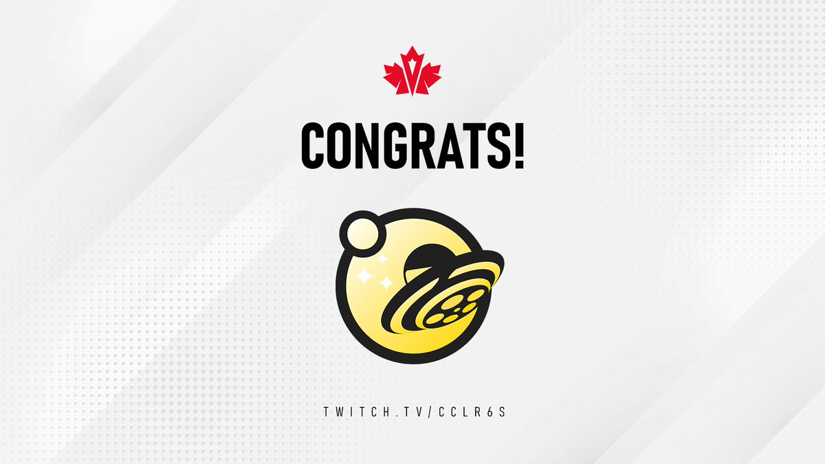 CCLR6S's tweet photo. Congrats to #NotFromHere! They come out on top of the losers bracket and become the 8th and final team to qualify for Season 1 of CCL! #CCLR6 https://t.co/Ix7oguAsPy