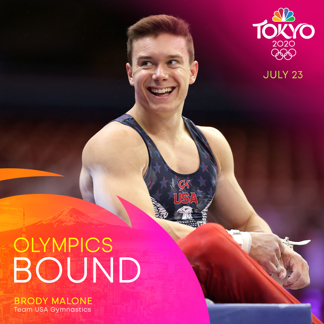 The U.S. Champ <a href="/Brody1700/">Brody Malone</a> is making his way to TOKYO! ✈️

<a href="/usagym/">USA Gymnastics</a> | #TokyoOlympics
