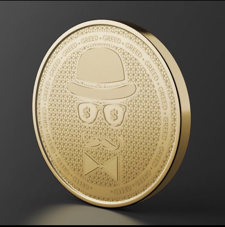 GREED_TOKEN's tweet photo. We are starting to gain momentum with our NFT portion of $GREED. Check out our Gold Coin coming soon. $GREED https://t.co/5yDhqUqQNZ