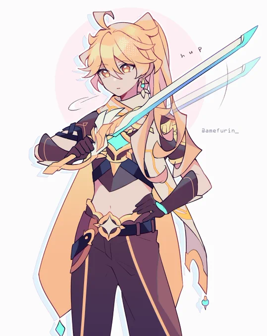 today's sparring partner☀️
#原神 #GenshinImpact #Aether 