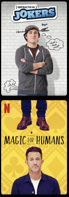 jriveralavid's tweet photo. @BQQuinn @truTVjokers @MagicForHumans what’s the story on @netflix ? https://t.co/Gxrq7QoPgO