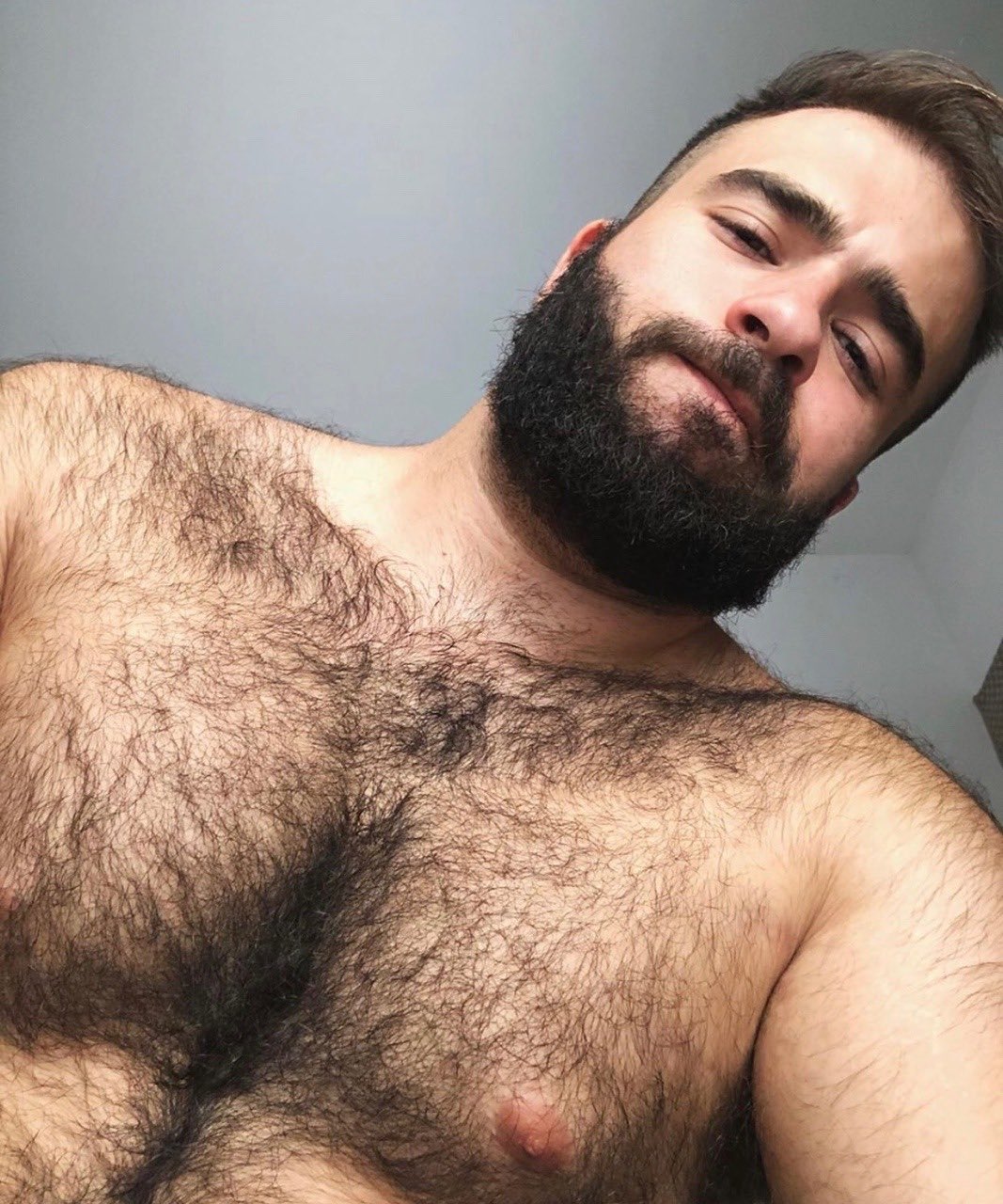 ?June 26, 2021? #hairsome #hairychest #hairygay #hairyfan #scruff #beardedhomo #beard #hairymen #gay