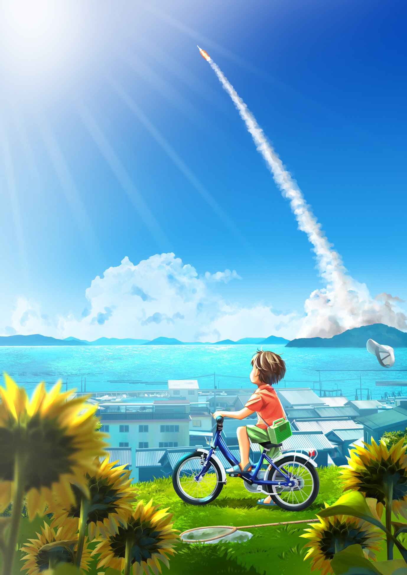 夢 の 自転車 イラスト