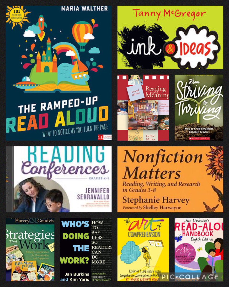 @BethanyMartino1 @PrimaryPassions So… Here are my “go to” favs… I actually reread them often. I have 2 more books on my reading list! What are your favs?? @mariapwalther @Stephharvey49 @millerread @JSerravallo @TannyMcG @drjanburkins @kimyaris @trevorabryan #summerPD @CCSD181 #D181proud
