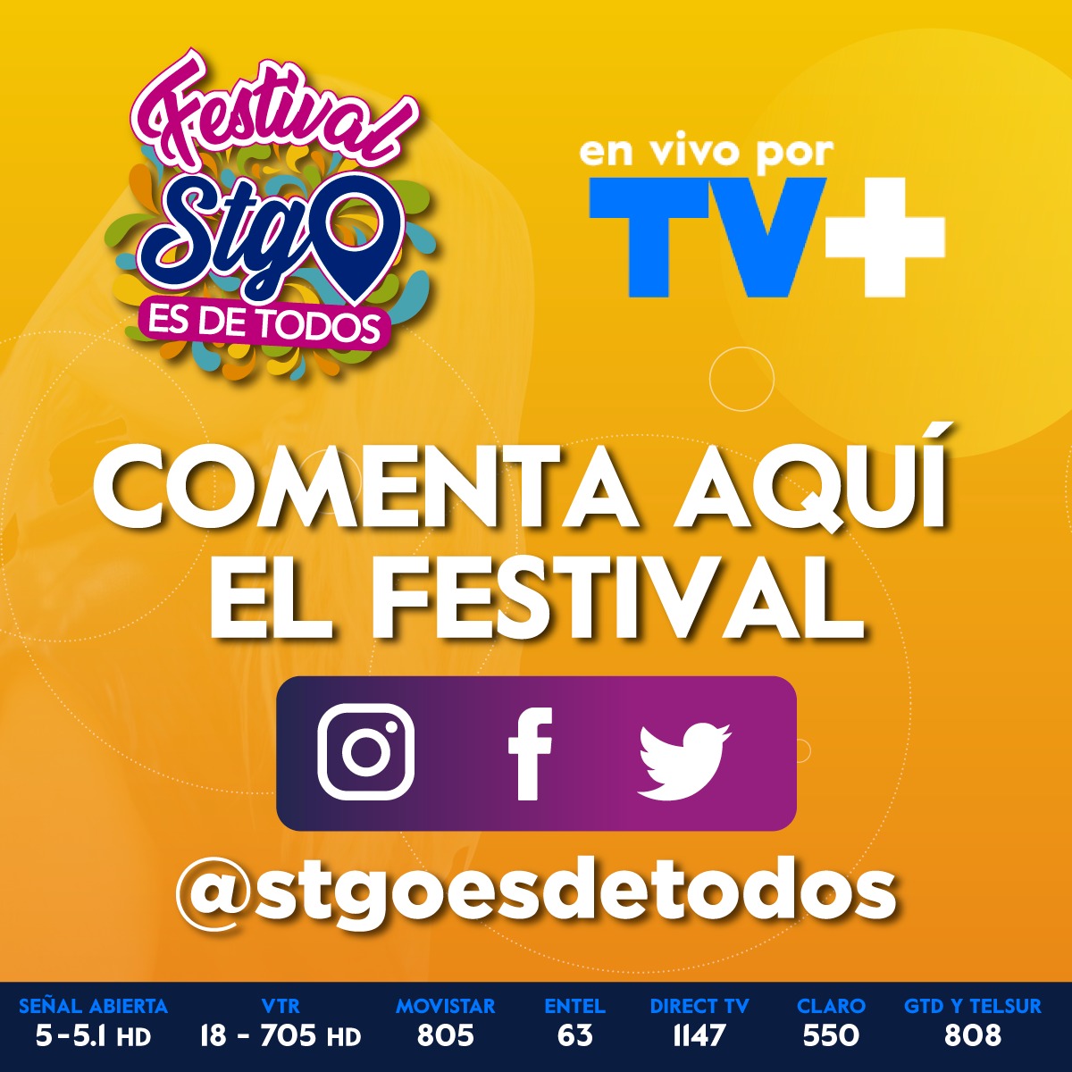 StgoesdeTodos's tweet photo. ¡Te esperamos! Queremos leerte, saber dónde estás, con quién y cómo estás disfrutando esta fiesta. Sólo debes comentar con el hashtag #Santiagoesdetodos 😎 https://t.co/ssfuUFH0rI