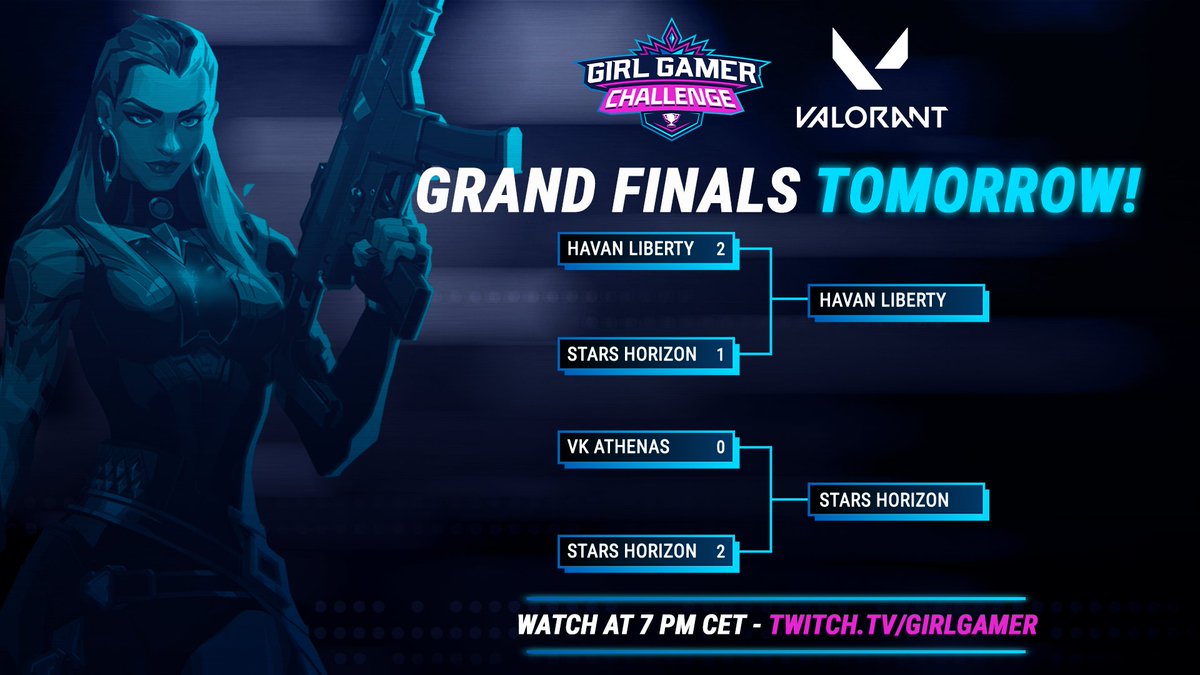 Tomorrow, the best of the best female teams of the LATAM region will face each other in the Valorant and League of Legends #GIRLGAMERChallenge grand finals 💪🏼💜💙 Who will you cheer for? Reply with your favorite team ⬇️😈