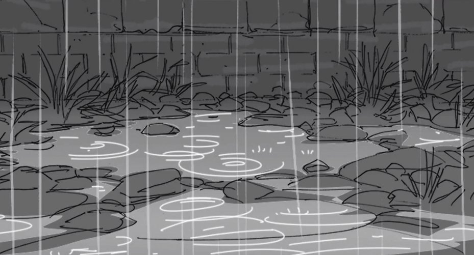 tekkoman1's tweet photo. We started our film with water so we start the end also with water, right? 💧 #lucawatchparty #storyboards https://t.co/ikKwk8zg8V