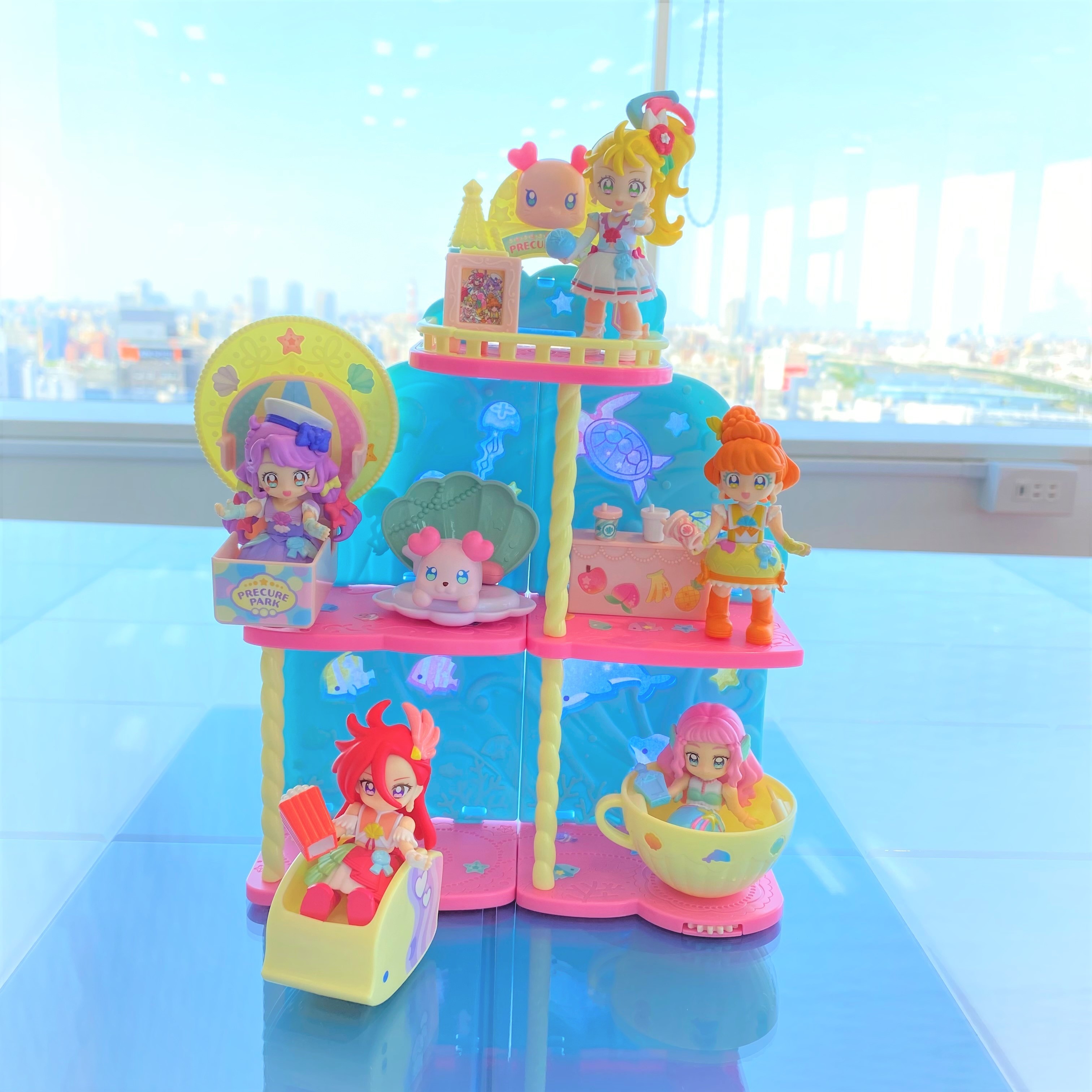 プリキュア食玩公式 バンダイ キャンディ トロプリ はじまります プリキュア Precure ぷりきゅ と ぷりきゅ とハウスシリーズ おさかなたちのゆうえんち T Co Fcvfr98oxm Twitter
