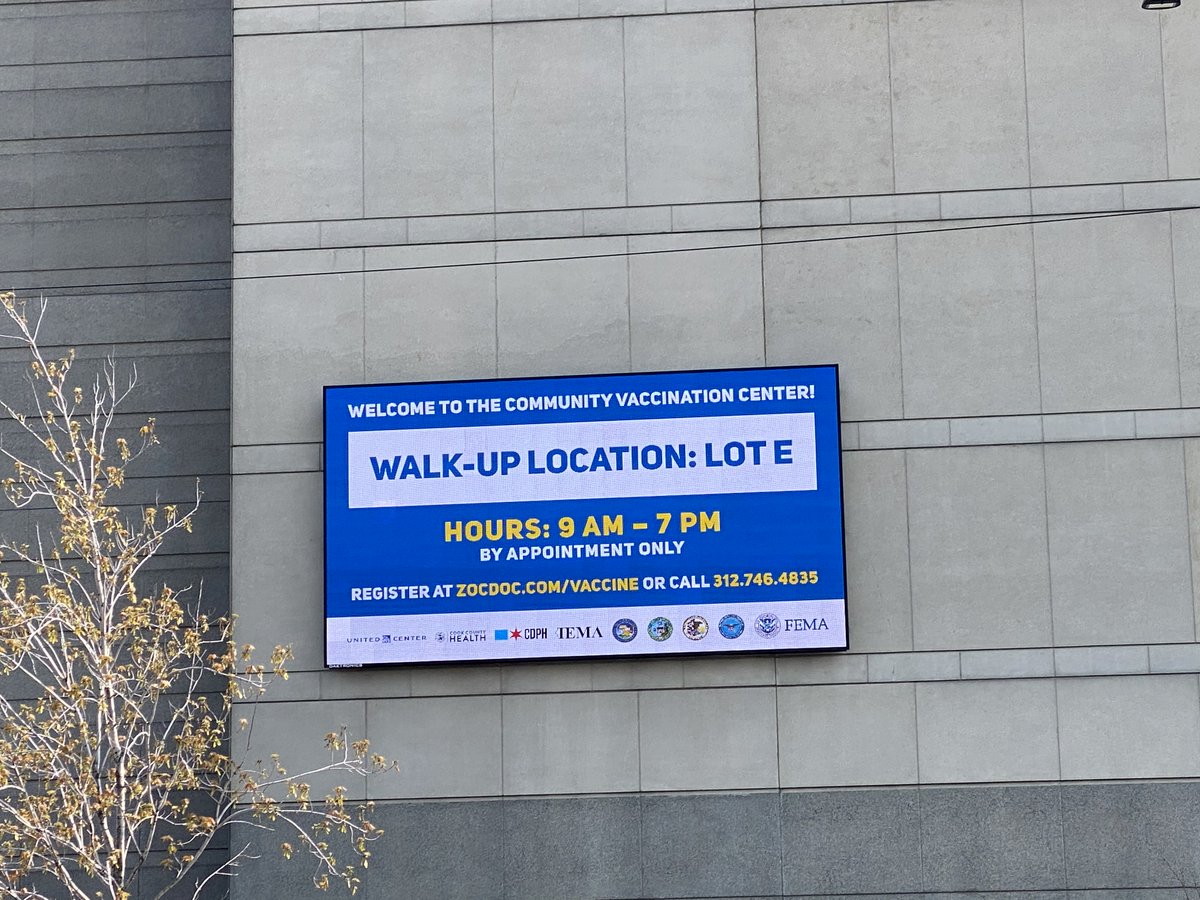 Just completed 4 months supporting one of the most successful large-scale walk/drive-thru COVID19 vaccination clinics in the world. Ultra-secure/reliable/high-performing data network/WiFi supporting GOV, MIL, and private sector the United Center - Chicago #BSNPROUD