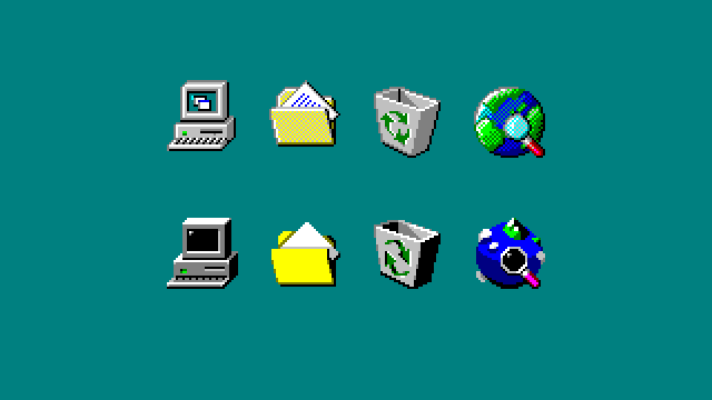 windows 98 icons