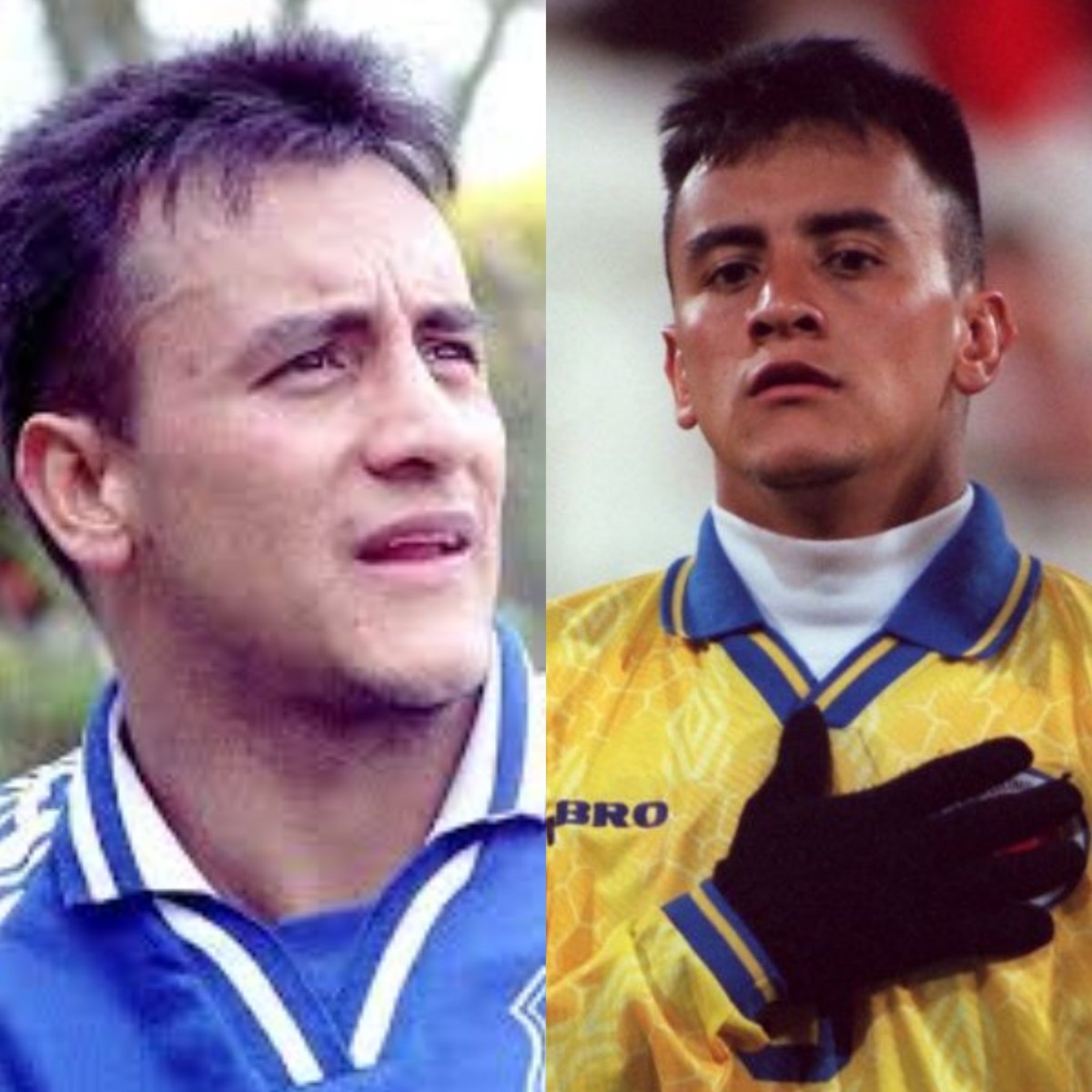 DPalomino10's tweet photo. #Memoria ⏳ A #johnmarioramirez lo vi en el Campín con la azul de @MillosFCoficial cuando enloquecía a quienes pretendían arrebatarle el balón pegado al botín mientras la hinchada coreaba ¡Ooole! era un crack. A #Cusumbo cuando en la TV blanco y negro sufría cada capítulo. QEPD✝️ https://t.co/W6EMLiLCsu